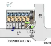 ★手数料０円★四日市市西浜田町　月極駐車場（LP）